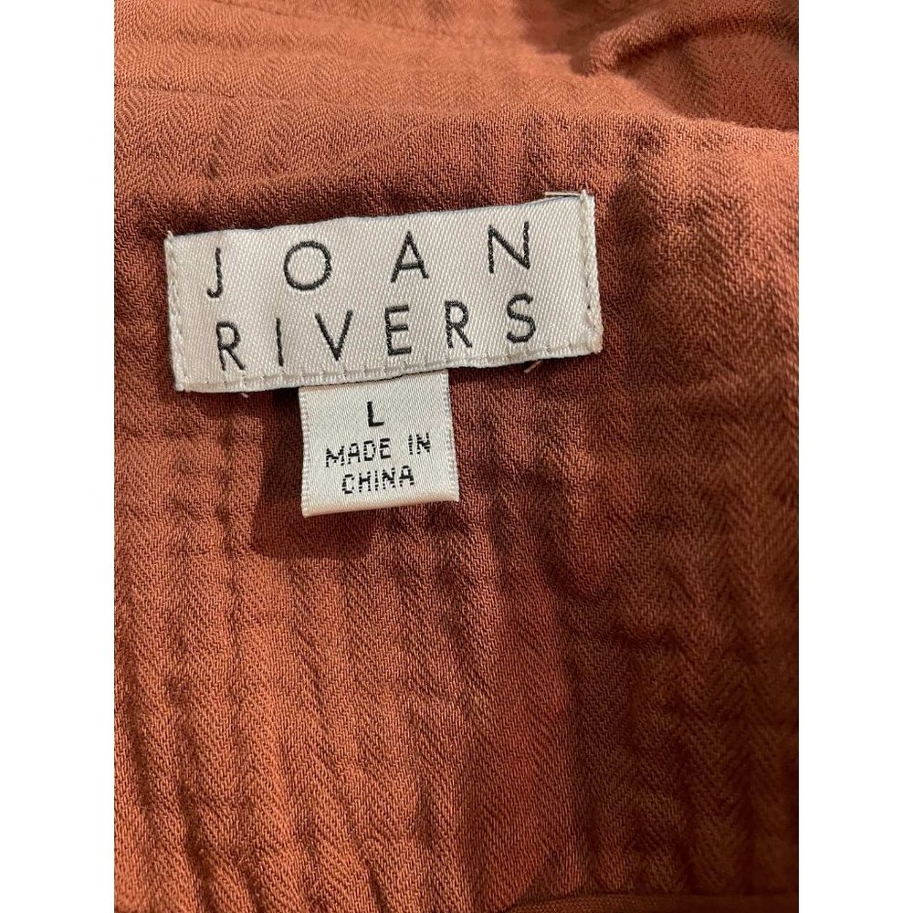 Joan Rivers Crinkle Texture Button Front Blazer L… - image 2